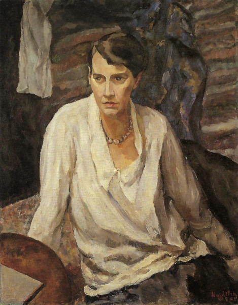Femme à la blouse blanche